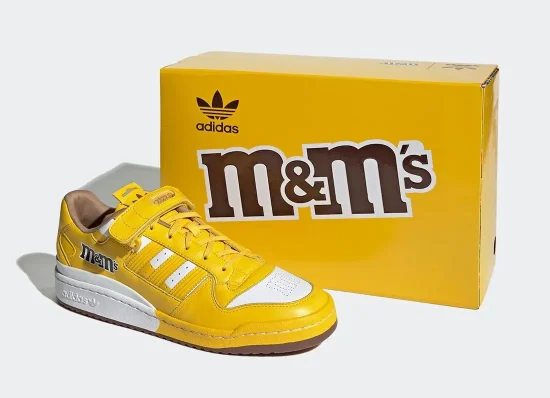 M & Ms x adidas FORUM LOW COLLECTION