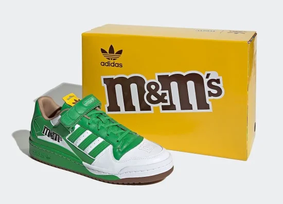 M & Ms x adidas FORUM LOW COLLECTION